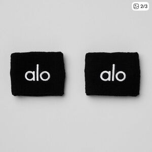 ALO Yoga Black Wristbands